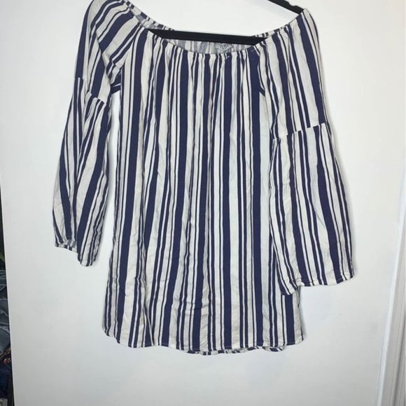 Tobi stripped peace of mind shift dress Small - Picture 4 of 7